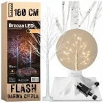 Dirbtinė eglutė su LED &scaron;viesomis, 180 cm, 144 LED, moderni, Birch Tree