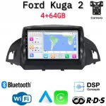 Automobilinė Android multimedija Ford Kuga 2, C-Max, Escape 3 (4+64 GB)