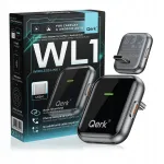 Belaidis adapteris Qerk WL1-B, skirtas CarPlay ir Android Auto, USB-C, WiFi, Bluetooth