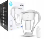Vandens filtras ąsotis Dafi Crystal LED baltas, su 1 Classic filtru