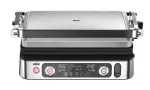 Elektrinė grilis BRAUN GC9162 MultiGrill 9 Pro sidabrinis