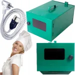 Elektrinė žalios spalvos PRODIŻ XL orkaitė kepiniams