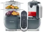 Virtuvinis kombainas-garintuvas Babymoov Nutribaby, 500 W, juodas, 0,75 l, 5 funkcijos