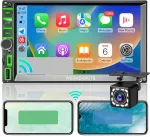 Multimedijos stotelė su radiju, monitoriumi, Android Auto, GPS, RGB kamera, Carplay, z254