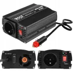 Įtampos keitiklis VOLT POLSKA, 12V/230V, 350W/500W, su USB lizdu