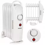 Elektrinis aliejinis radiatorius, 7 sekcijos, 700 W, su termostatu