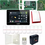 Signalizacijos rinkinys SATEL Integra 64, INT-TSI-B, INT-GSM LTE, ACU-220, 18Ah