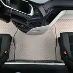 Dvigubi dygsniuoti kilimėliai ROYAL IVECO S-WAY nuo 2024, smėlio spalvos