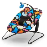 Sūpuoklės Kinderkraft CALMEE, ergonomi&scaron;kos, lengvos, Happy Shapes dizainas