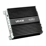 Automobilinis stiprintuvas VEVOR 1200W, monoblokas, Class D, su au&scaron;inimu ir apsauga