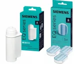 Nukalkinimo tabletės ir filtras SIEMENS TZ80002 / TZ70003 kavos aparatams
