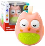 Sensorinis vaiki&scaron;kas žaislas OWL WAŃKA WSTAŃKA su žiedais