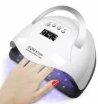 Nagų lempa SUN X7 MAX, UV/LED, su LCD, skirta hibridiniams geliams