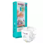 Sauskelnės Bambo Nature 6 dydis, nuo 16 kg, 40 vnt., kvėpuojančios, patogios