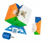 Magnetinis kubas MoYu MoFangJiaoShi RS3M V5 3x3, be lipdukų