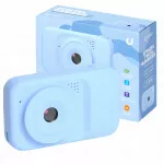 Vaiki&scaron;kas skaitmeninis fotoaparatas su žaidimais ir MP3 grotuvu, mėlynas, 12 MP