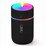 Mini oro drėkintuvas ir aromato difuzorius su LED RGB ap&scaron;vietimu, USB, 2 viename