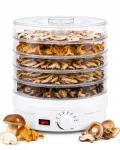 Maisto džiovyklė grybams, 15 l, 350 W, 5 padėklai, reguliuojama temperatūra 35&ndash;70&deg;C