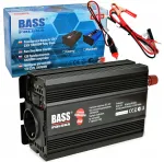 Maitinimo keitiklis BASS Poland 12V/230V, 300/600W, grynos sinusoidės, automobiliui