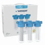 Vandens valymo sistema Wessper Triplemax 1", 3 pakopų, su 3 korpusais