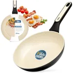 Keptuvė VILDE CREAMTICA, granitinė, 24 cm, tinka dujinėms ir indukcinėms viryklėms