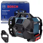 Radijo imtuvas su &bdquo;Bluetooth&ldquo; ir maitinimo banku BOSCH GPB 18VH-6, 12V/18V/230V, DAB+