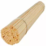 Mediniai cukraus vatos pagaliukai MEGA ROUGH 38 cm, kvadratiniai, 100 vnt.