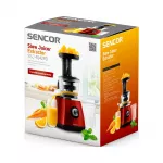 Lėtaeigė vertikali sulčiaspaudė Sencor SSJ 4042 RD, 400 W