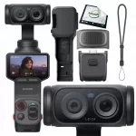 Sportinė kamera Insta360 Luna Ultra 4K UHD, juoda, Standard rinkinys