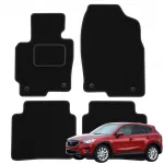 Veliūriniai kilimėliai Mazda CX-5 2012&ndash;2017, B tipo automobilių valytuvai