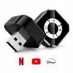 Belaidis adapteris CarPlay/Android Auto, 4 viename, palaiko Netflix, YouTube, AI&JL
