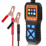Baterijų testeris su LCD ekranu, 6V/12V, lenki&scaron;kas meniu