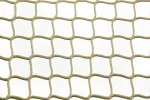 Laiptų turėklų apsauginis tinklelis, smėlio spalvos, 130 cm