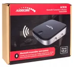 Bluetooth siųstuvas ir imtuvas Audiocore AC830, Apt-X, HiFi, Toslink, AUX