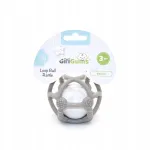 Kramtukas-bar&scaron;kutis GiliGums Ball 3in1, pilkas, nuo 3 mėn., GG64231