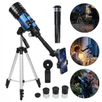 Teleskopas astronomijai, refraktorinis modelis pradedantiesiems ir vaikams