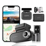 Vaizdo registratorius DDPAI N5 Dual 4K HDR+ su galine kamera, radarais ir 4G moduliu