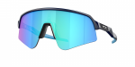 Sportiniai saulės akiniai Oakley Sutro Lite Sweep matiniai mėlyni su Prizm Sapphire lę&scaron;iais