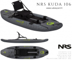NRS Kuda - pripučiamas žvejybinis kajakas