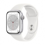 Apple Watch Series 8 41mm GPS Aluminum Case Silver B klasė (Gera)