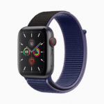 Apple Watch Series 5 40mm GPS Aluminum Case Silver A klasė (Labai gera)
