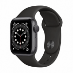 Apple Watch Series 6 44mm GPS + Cellular Aluminum case Pilka B klasė (Gera)
