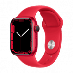 Apple Watch Series 7 41mm GPS Aluminum Case Silver B klasė (Gera)