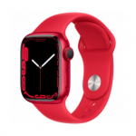 Apple Watch Series 7 41mm GPS + Cellular Aluminum Case Raudona A+ klasė (Ideali)