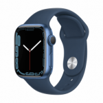Apple Watch Series 7 41mm GPS + Cellular Aluminum Case Blue B klasė (Gera)