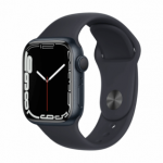 Apple Watch Series 7 41mm GPS Aluminum Case Juoda A klasė (Labai gera)