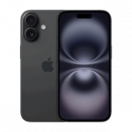 Apple iPhone 16 256gb Juoda C+ klasė (Vir&scaron; vidurkio)