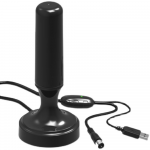 Kambarinė HDTV antena su jungtimi, vidaus televizijos antena, kambario TV antena