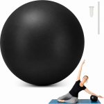 Pilates kamuolys juodas 23 cm, pilates mini kamuolys, mank&scaron;tos kamuolys