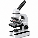 Mikroskopas 40&ndash;1600x, edukacinis mikroskopas su telefono laikikliu, laboratorinis mikroskopas, optinis mokomasis mikroskopas
